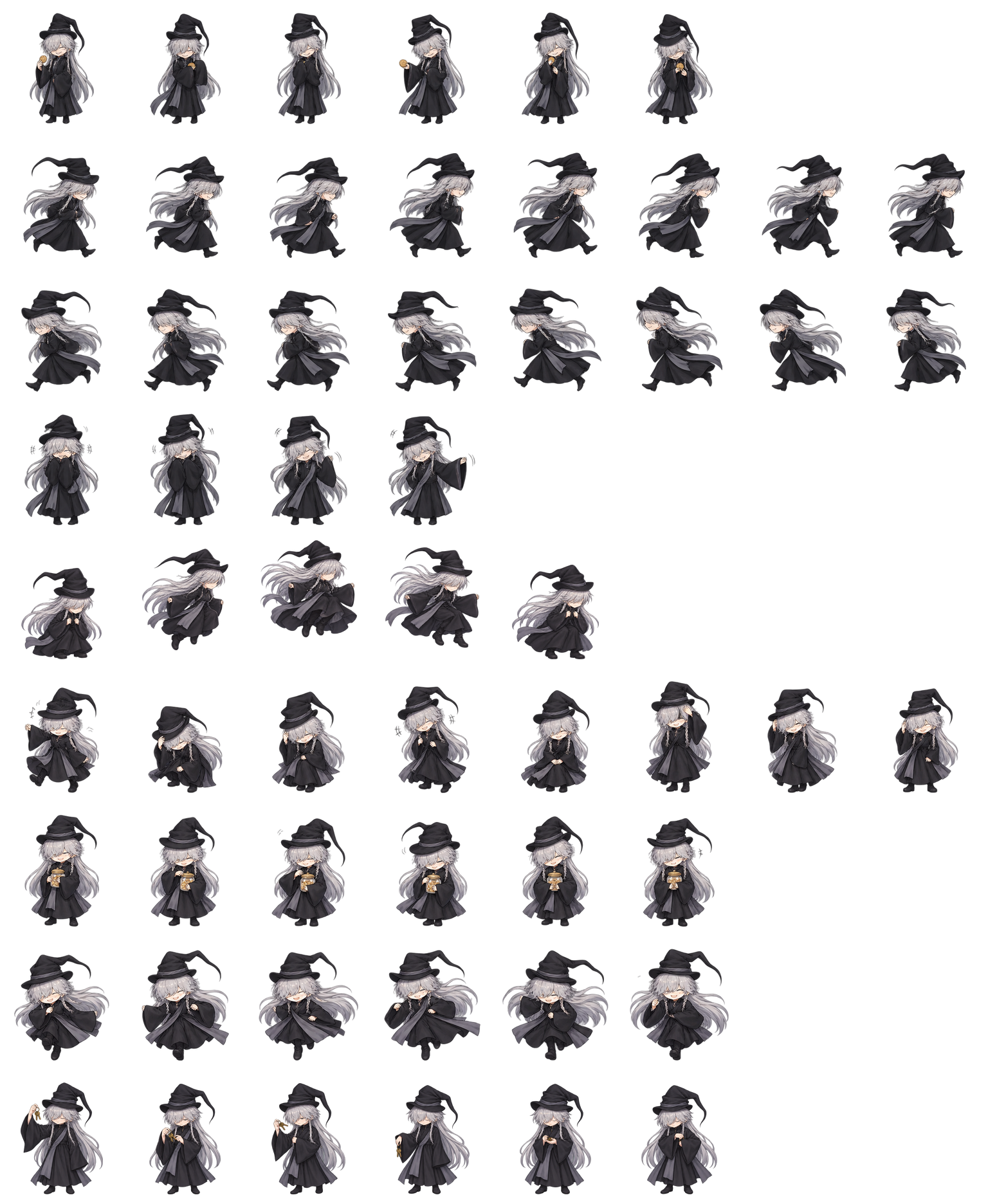 葬仪屋 Undertaker Codex pet original spritesheet