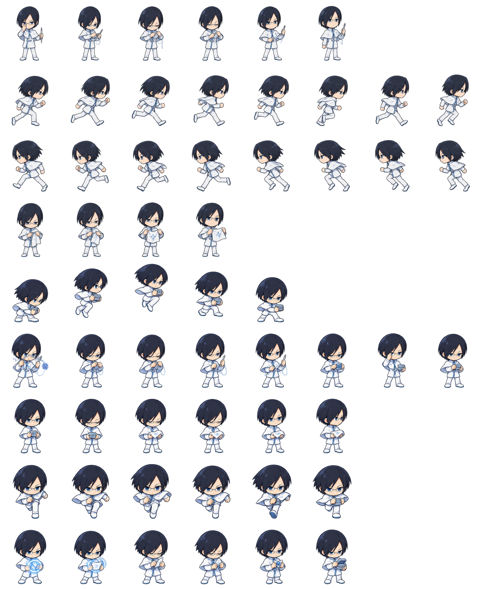 石田雨龙 Uryu Ishida Codex pet original spritesheet