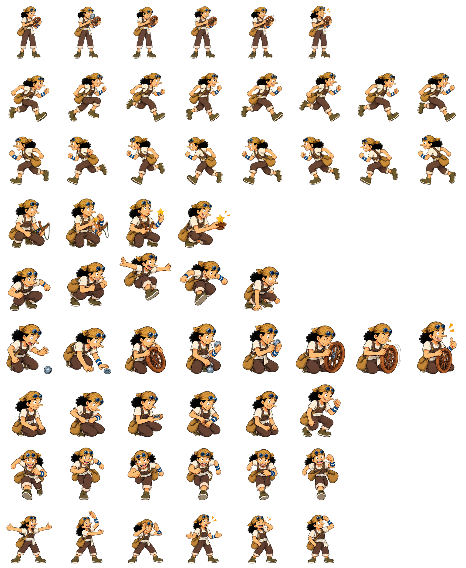 乌索普 Usopp Codex pet original spritesheet