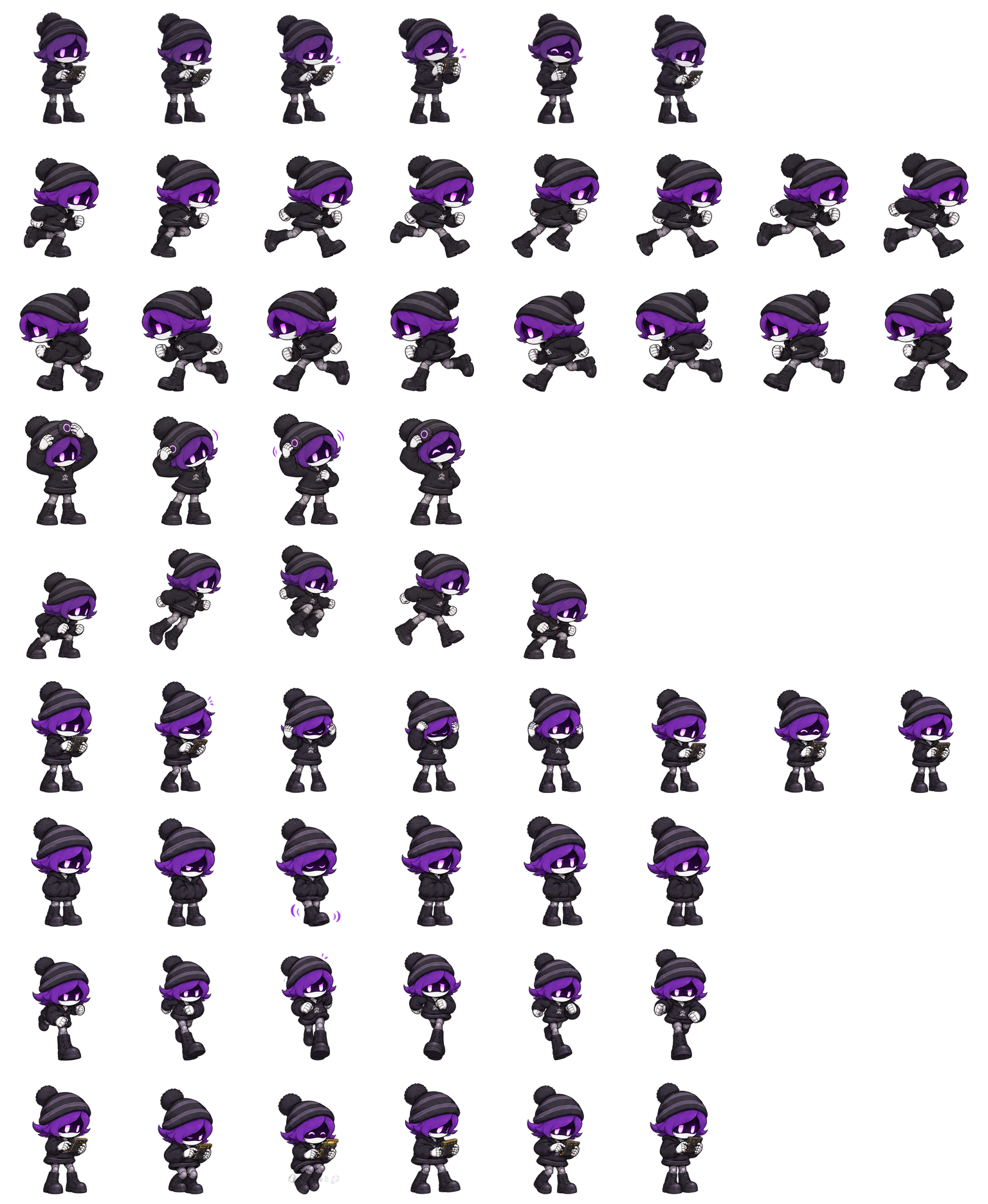 乌兹·多尔曼 Uzi Doorman Codex pet original spritesheet