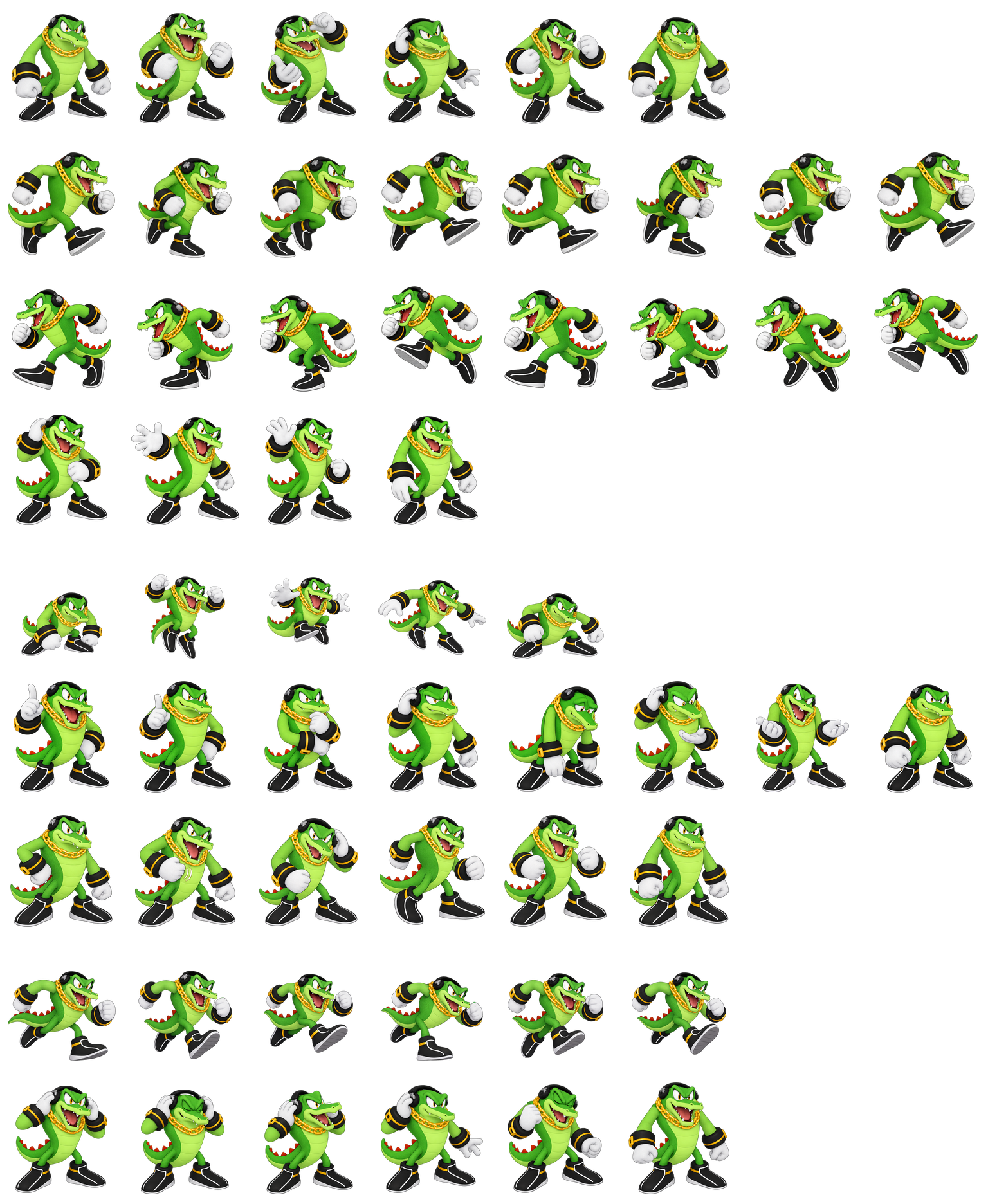 贝库特 Vector the Crocodile Codex pet original spritesheet