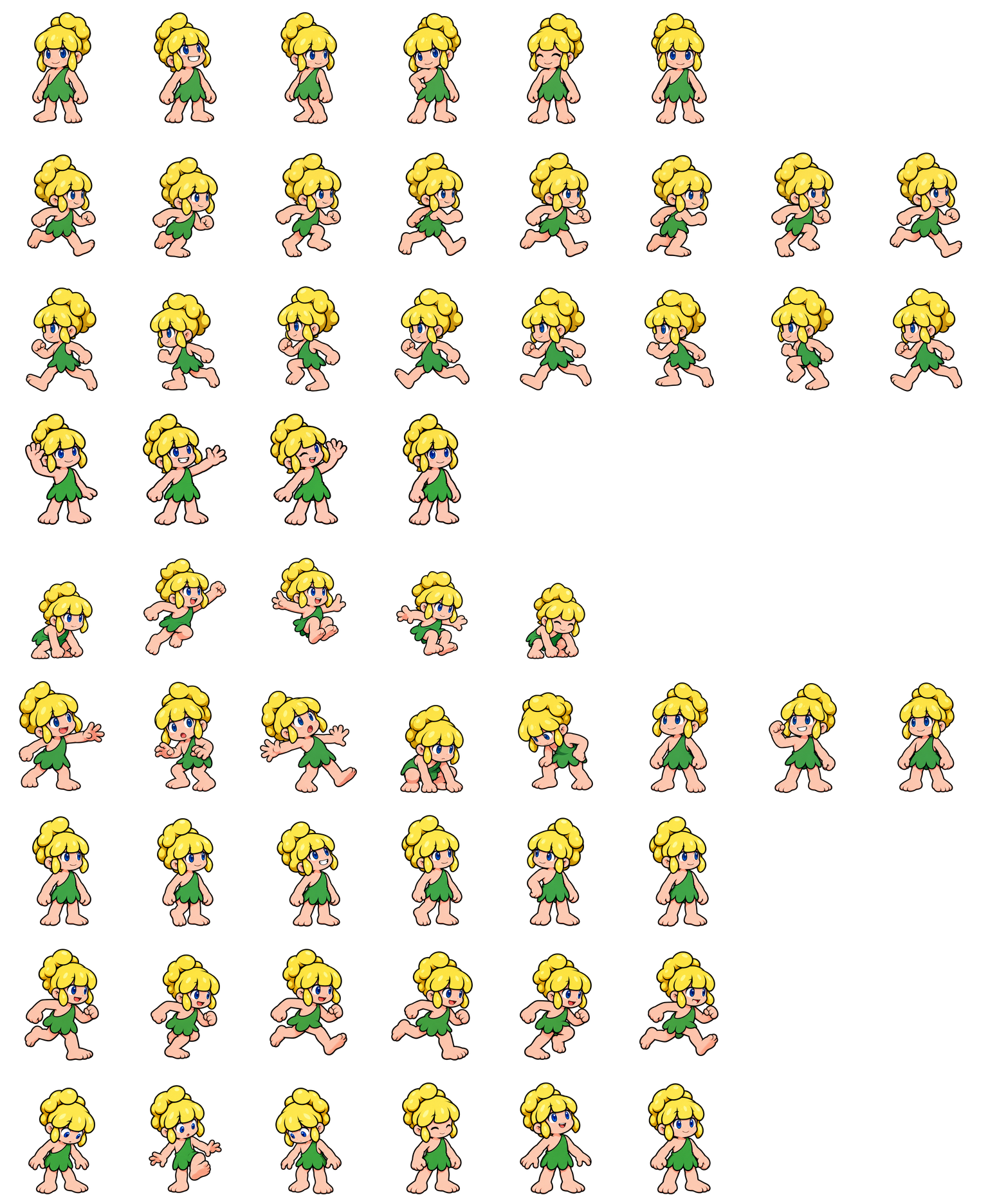 神奇小子 Wonder Boy Codex pet original spritesheet