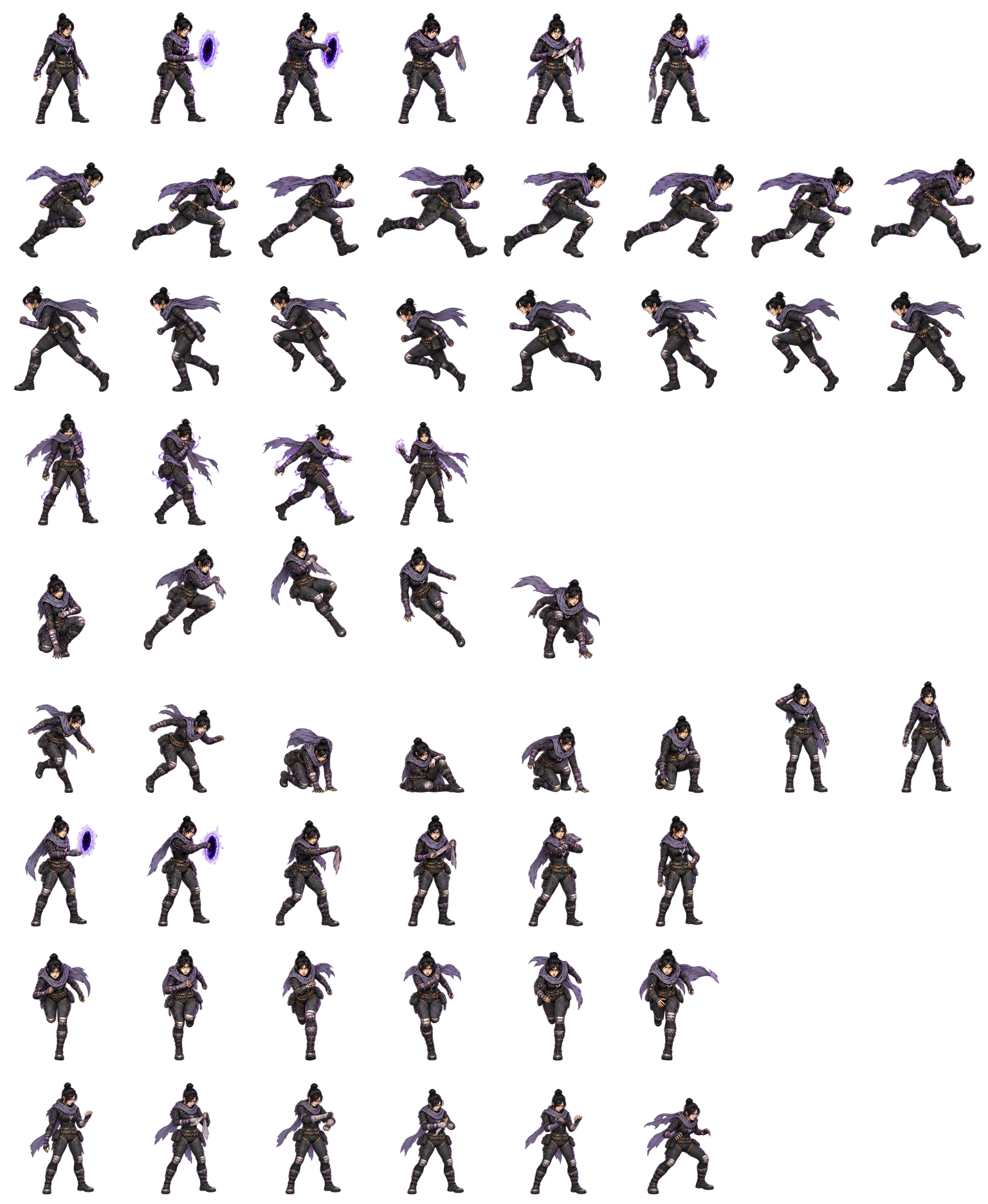 恶灵 Wraith Codex pet original spritesheet