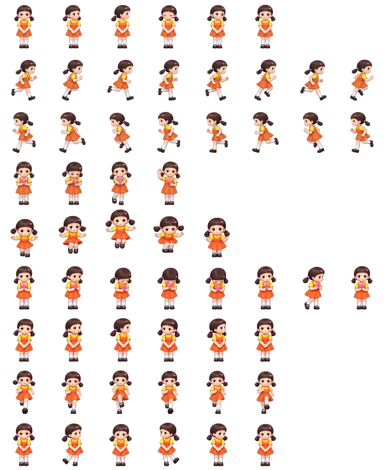英熙娃娃 Young-hee Codex pet original spritesheet