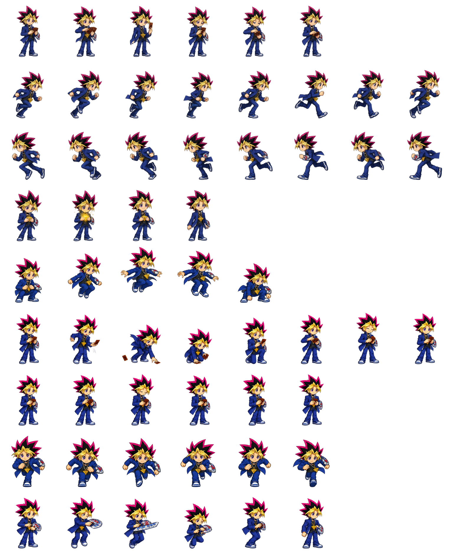 武藤游戏 Yugi Muto Codex pet original spritesheet