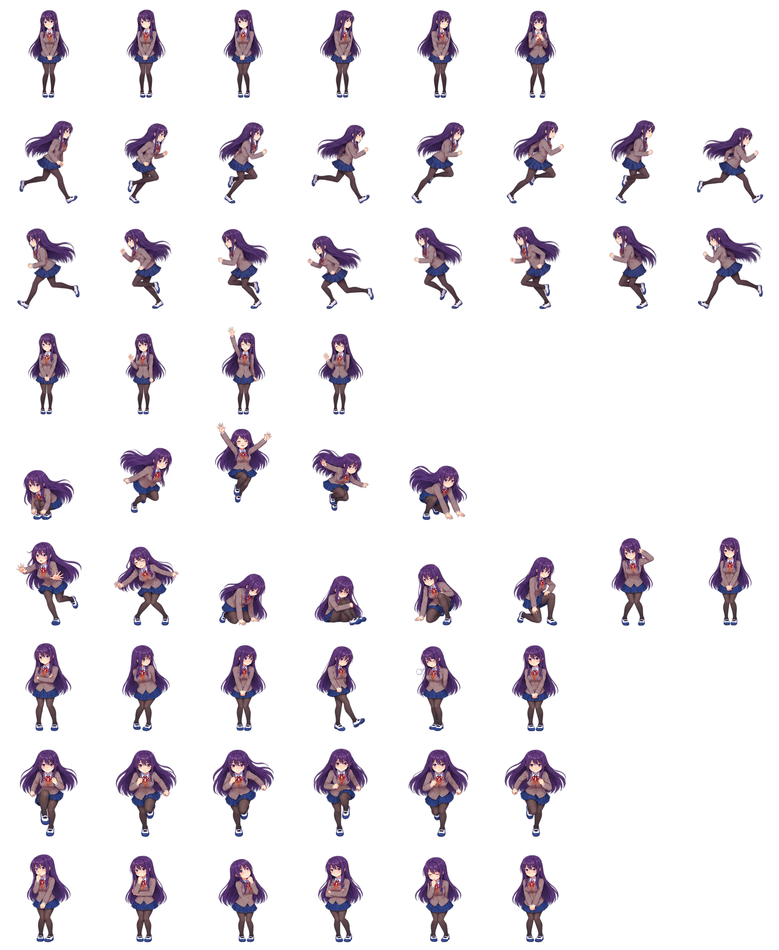 优里 Yuri Codex pet original spritesheet