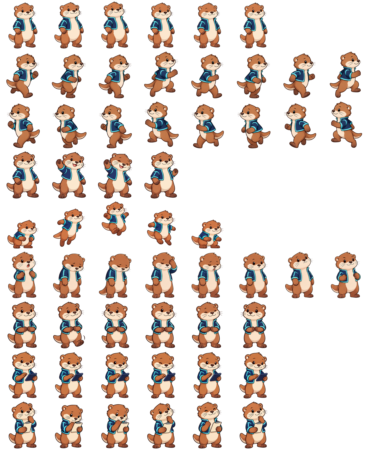 Orbit Otter Codex pet original spritesheet