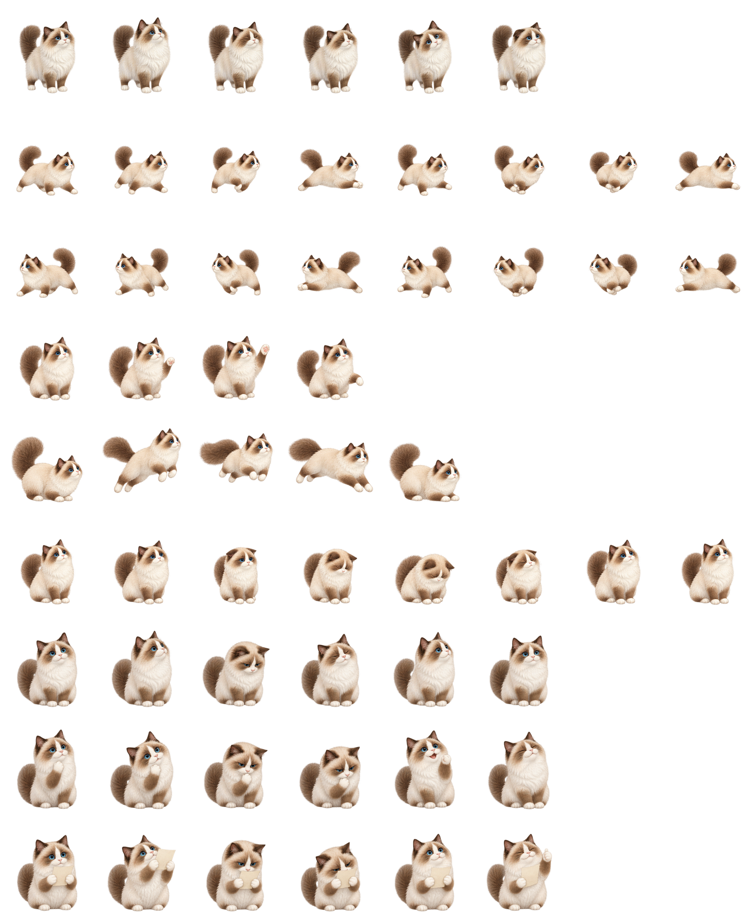 Ragdoll Cloud Codex pet original spritesheet
